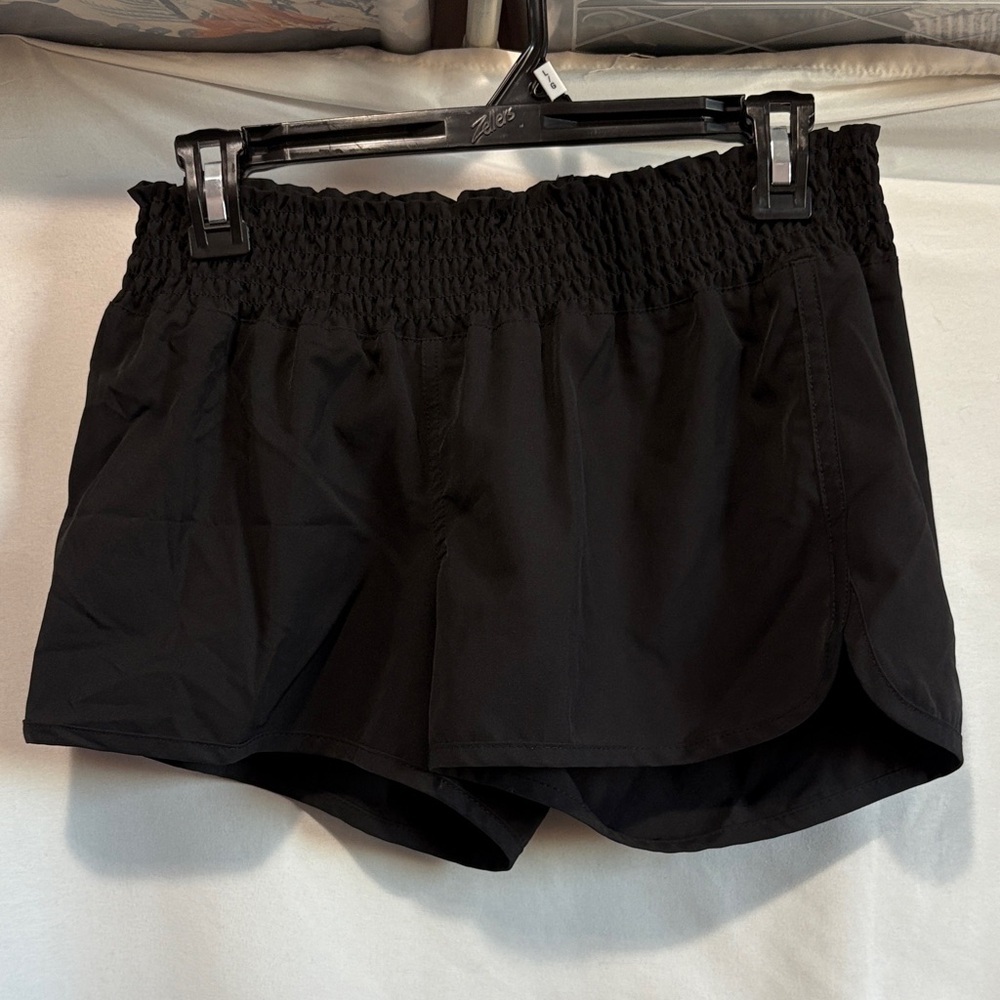 Women's Black Athletic Shorts
